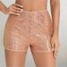 2024 European And American Multi-color Fashion Slim Hot Pants Sequin Mid-waist Sexy Straight Shorts_ecoleips.com