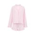Summer New Ruffled Pure Cotton Long Sleeve Shorts Pajama Two-Piece Set European And American Cross-Border Wholesale_ecoleips.com