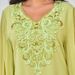 MT340 Women's Embroidered Long Dress Elegant Rhinestone Detail Cross Border Foreign Trade Style Muslim Fashion Clothing_ecoleips.com