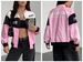 Women's Clothing American Racing Suit Printed Jacket Versatile Casual Outerwear For Ladies_ecoleips.com