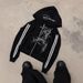 Gothic Street Punk Zipper Sweatshirt 2025 European American Y2k Dark Style Men Women Personality Clothing_ecoleips.com