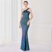 Women's 18891#Sequin 8-color fantasy celebrity party party evening dress sexy long toast dress host dress_ecoleips.com