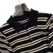 Women's Clothing Ice Silk Knit Striped T-Shirt Short Sleeve Plus Size Summer New Style_ecoleips.com