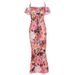 Women's Clothing Summer Women's Sexy Hot Print Ruffle Suspender Slim Figure Dress For Formal & Casual For Women_ecoleips.com