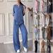 Women's Clothing Fashion Solid Color Cotton And Linen Casual Suit Pants_ecoleips.com