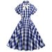 Barbie Pink Plaid Lace Dress Cosplay Hepburn Style Death Pink Bow Tie Net Red Women's Summer Thin Material Adult Size Regular_ecoleips.com