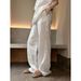 etro Utility Pants Women Loose Straight Leg Casual Joggers, Streetwear High Waist Work Pants With Pockets (10 Colors, S-3XL)"_ecoleips.com
