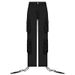 Women's Clothing Street Hip Hop Style Low Waist Fashion Trend Workwear Denim Trousers Casual Pants_ecoleips.com
