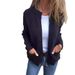 Women's Clothing Autumn And Winter Hot Selling Fashion Casual Stand Up Collar Zipper Jacket Loose Pocket Jacket For Women_ecoleips.com