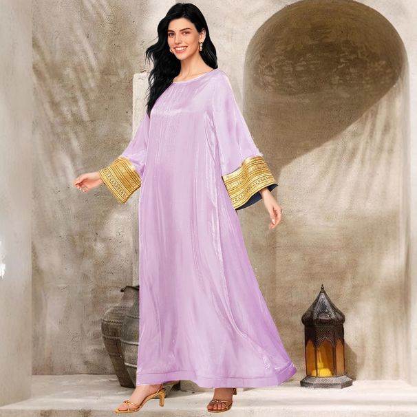 Arab Long Robe Jalabiya Muslim Saudi Abaya Women Party Dress Ramadan Morocco Dubai Eid Dresses Abayas Kaftan Islam Vestidos_ecoleips.com
