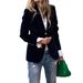 Spring New Collection: Elegant And Slimming Velvet Blazer_ecoleips.com