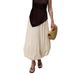 Women's Clothing Summer Loose Bubble Jogger Pants Elegant Casual Trousers American Style For Commuting Spring/Autumn Regular Fit Polyester_ecoleips.com