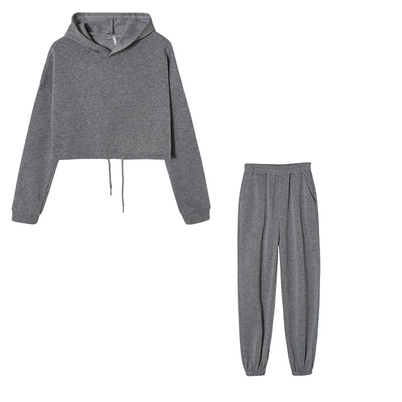 Women's Clothing Stylish Long Sleeve Sporty Lounge Set - 3D Print Jogger Pants & Floral Sleeve Top - Gothic Streetwear (Blue/White/Khaki/Purple/Pink)_ecoleips.com