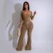 Women's Clothing Autumn And Winter Sexy Tights Fitness Sports Trousers Suit_ecoleips.com