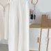 Women’s Clothing leg pants for women autumn and winter new white thickened knitted outer wear high waist loose straight mopping casual trousers_ecoleips.com
