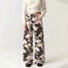 Retro Cow Pattern Washed Jeans European American Style Loose Straight Pants for Men And Women Vintage Old Fashioned_ecoleips.com