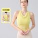 European And American Tie-dye Print Design Sense Sports Vest With Chest Pad Swinging Collar Halterneck Mesh Mesh Fitness Yoga Wear Outside_ecoleips.com