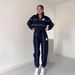 2026 European And American Cross-border Autumn New Color-blocked Sporty Design Stylish Loose-fitting Suit_ecoleips.com