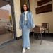 Women’s Tailored Mermaid Hem Dress – V-Neck Long Sleeve Zip-Up Bodycon Dress For Fall – Stretchy Polyester Blend Slim Fit_ecoleips.com