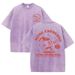 More Espresso Less Depresso Letter Cup Drink Print Washed Womens Tee Shirt Cotton T-Shirts New Breathable Clothes All-Match Top_ecoleips.com