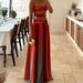 2026 Spring New Women's Clothing Cross-Border European And American Dresses Vacation Travel Fashion Sexy Gradient Color_ecoleips.com