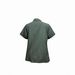 Aria Basics Aria Basics European American Spring/Summer New Round Neck Women's Shirt With Turn-down Collar, Short Sleeves, And Pockets_ecoleips.com