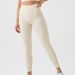 High-Waisted Ribbed Yoga Pants For Women Eco-Friendly Recycled Slimming Butt Lifting European American Long Sports Fitness Pants_ecoleips.com