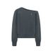 Spice Girl Slanted Shoulder Off-shoulder Small Label Loose Pullover Sweater Long Sleeve Lazy Wind Top Women_ecoleips.com
