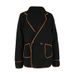 WG050 New Cross-Border European And American Fashion Women's Elegant Suit Collar Double-Sided Woolen Coat_ecoleips.com