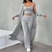 Women's Clothing Autumn And Winter Lazy Style Fashion Suits Fashionable Leisure Home Knitted Three Piece Suits_ecoleips.com