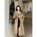 Mid-length Hepburn-style British Trench Women, Spring And Autumn 2025, Popular This Year, Casual Stand-up Collar Coat_ecoleips.com