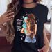 Cross-border Fashion Women's Clothing, New Summer Styles Women, Mother's Day Themed Short-sleeve Tops For Women_ecoleips.com