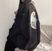 Women's plus Size Moon Long Sleeve Sweatshirt American Style Loose Fit Crew Neck Trendy Chic Top New 2024_ecoleips.com