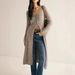 Elegant French Retro Long Sleeved Cardigan Mid-Length Knit Sweater For Women Regular Fit T-Shirt Style_ecoleips.com