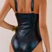 Aria Basics New For Women, European American Style Black Snake Print One-piece Swimsuit, Slimming And Tight-fitting, Cross-border_ecoleips.com