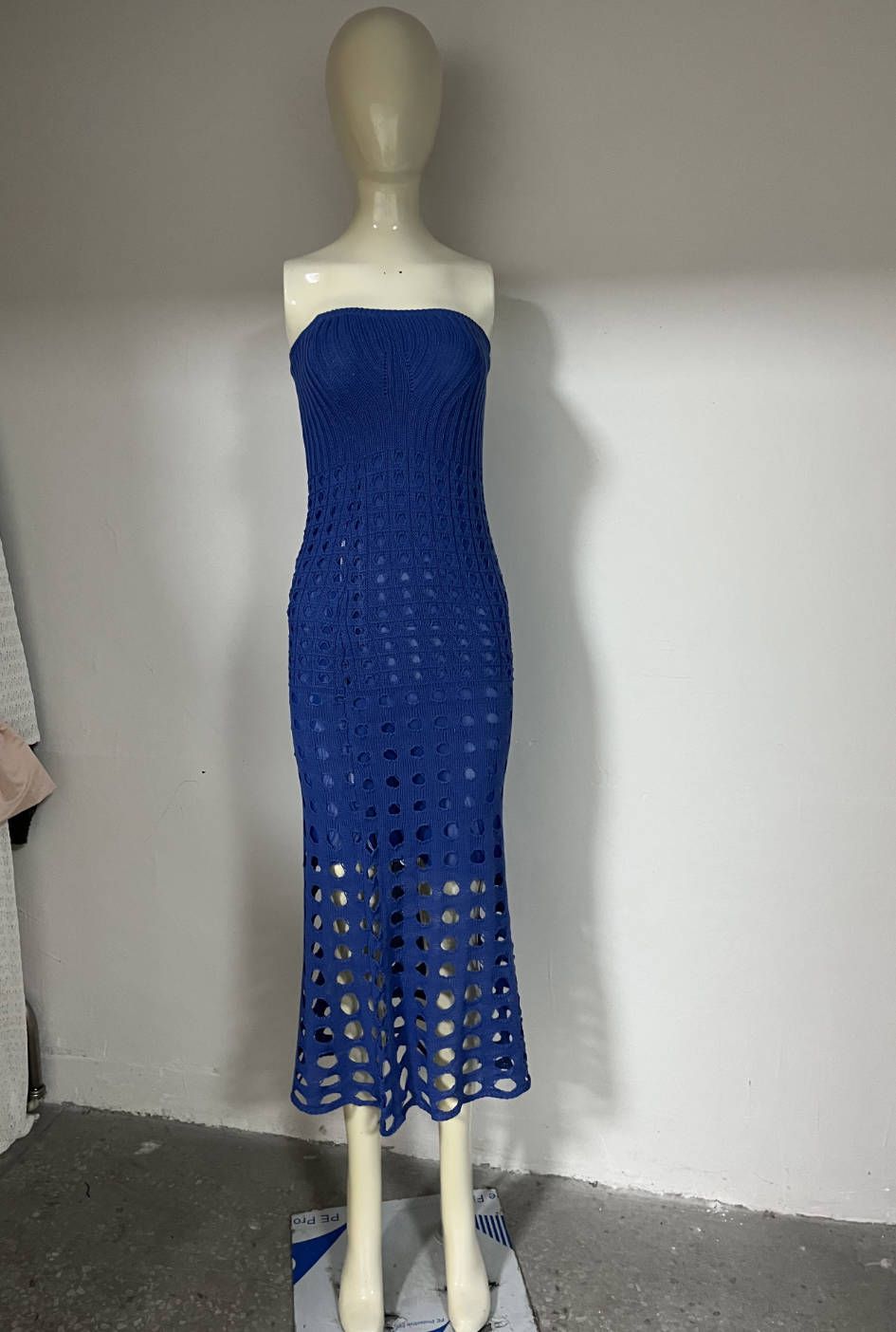 Women's Clothing Spring And Summer New Tube Top One Step Skirt Seaside Sexy Tight Dress_ecoleips.com