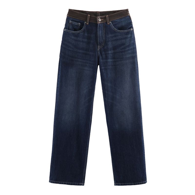 XX Women's Fashionable Casual Loose Denim Jacket And Pants Set New Spring Styles 26_ecoleips.com