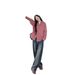 Vintage Red Plaid Shirt Women's Spring And Autumn Loose Casual Versatile Korean Version High-End Layered Shirt Top_ecoleips.com