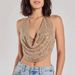 Slim Fit Tank Top for Women Sexy Flattering Halter Neck Summer Top Party Ready Alluring_ecoleips.com