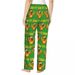 F-CAW-F Funny Chicken T-Shirt - Crazy Farm Animal Humor Ladies Lounge Pants Comfy Pajama Pants Home Sleep Bottoms_ecoleips.com