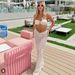 Black Strapless Bikini New Cross Border Style Sexy Women's Two Piece Swimsuit Beach Dress Three Piece Set_ecoleips.com
