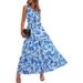 2025 European And American Foreign Trade Women's Fashion Hot Item V-Neck Elastic Waist Casual_ecoleips.com