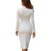 2025 Foreign Trade European And American Women's Fashion Independent Station Solid Color Sleeve Collar Single Breasted_ecoleips.com