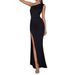 Women's Clothing One shoulder slit thigh formal dress female ball elegant long dress elegant dress birthday party _ecoleips.com