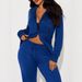 Women's Slim Fit Trouser Suit Solid Color Lapel Front Opening Single Breasted_ecoleips.com