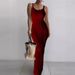 Women's Clothing Tight Dress Sleeveless Temperament Dress Long Skirt_ecoleips.com