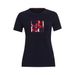 CHCH Women's T-shirt Summer New High Quality Round Neck Embroidered Texture Top_ecoleips.com
