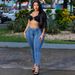 Women's Washed Denim Jeans Street Fashion Casual Stretch Trousers Style Similar Clothing_ecoleips.com
