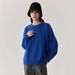 Women's Clothing Korean Style Oversized Soft Wool Sweater Women's Casual Round Neck Pullover Pure Color Knit Top_ecoleips.com