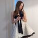 Sweet Vacation Style Women Dress 2024 Summer New Cute Bow Polka Dot Strapless Bustier Dress For Casual Wear_ecoleips.com